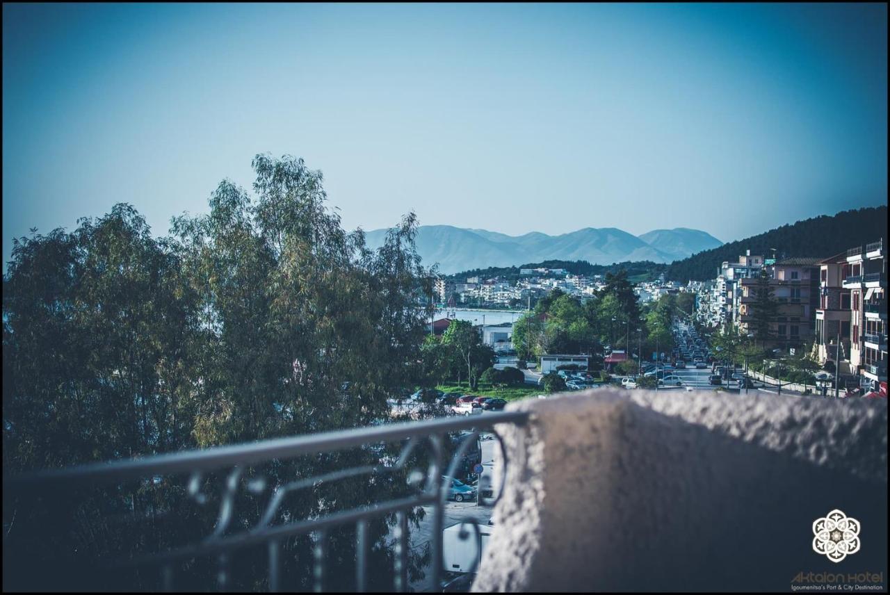 Aktaion Hotel İgumeniça Dış mekan fotoğraf