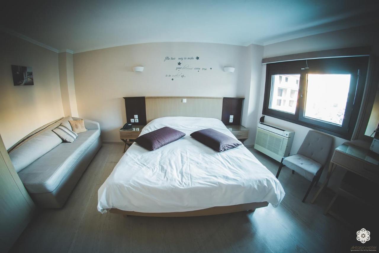 Aktaion Hotel İgumeniça Dış mekan fotoğraf