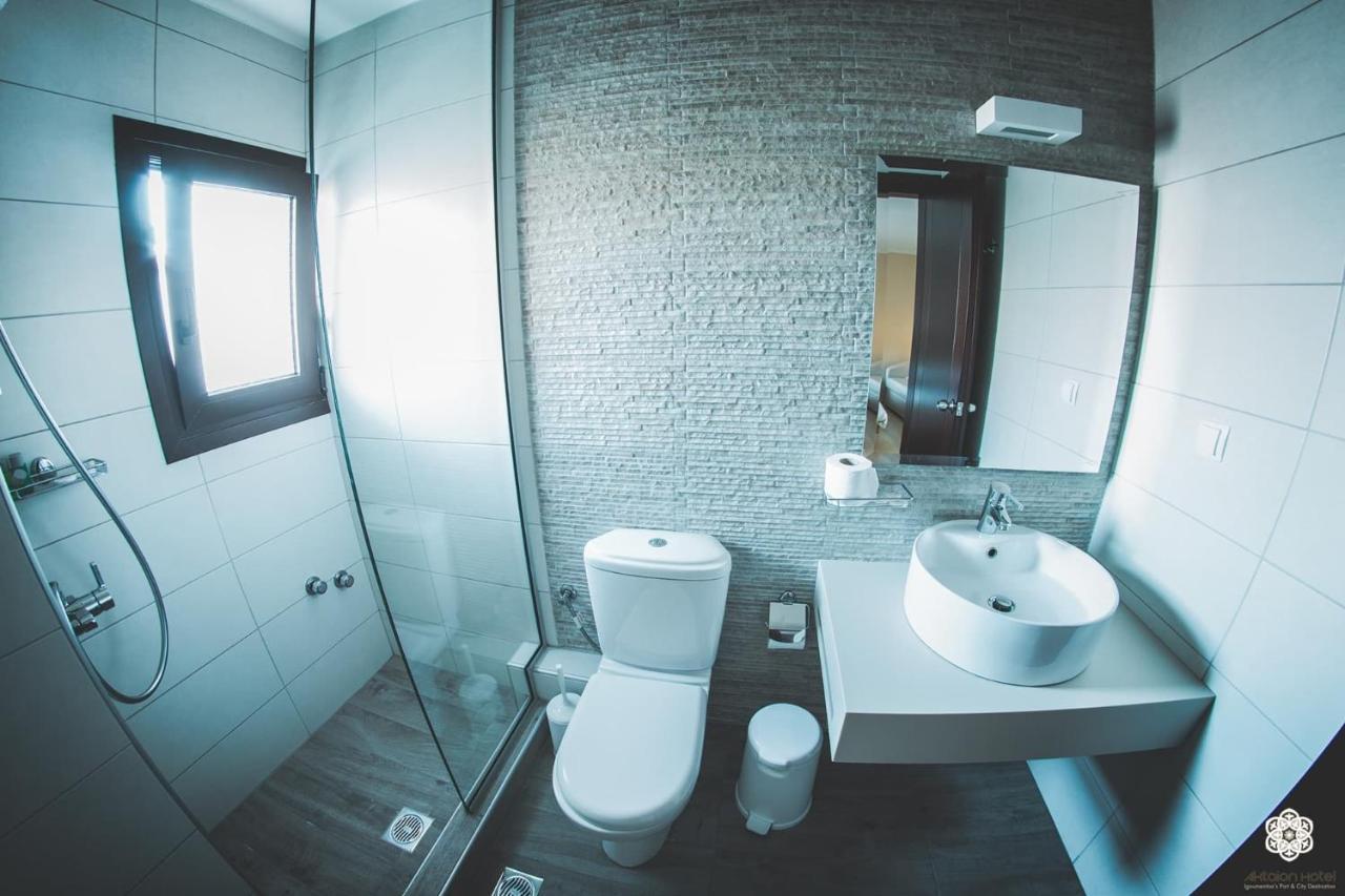Aktaion Hotel İgumeniça Dış mekan fotoğraf